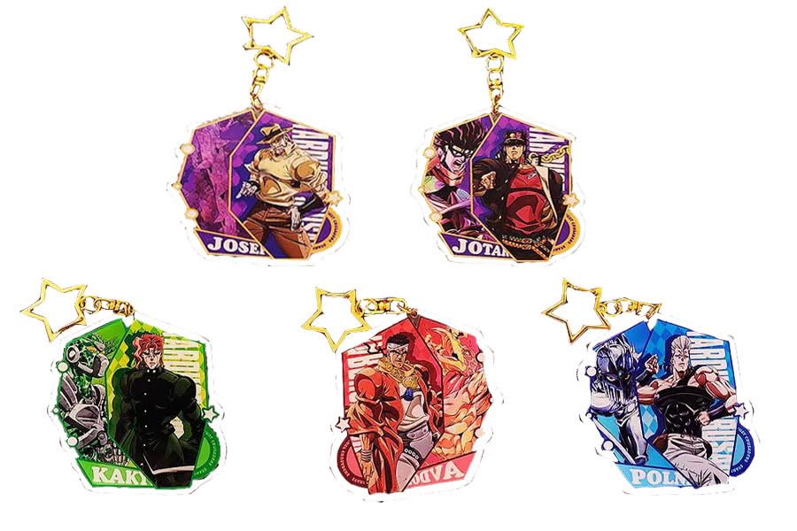 Amazon.co.jp: ジョジョの奇妙な冒険 アクリルキーホルダー 空条承太郎